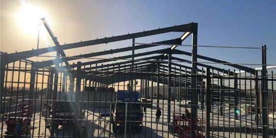 鋼結構廠房施工