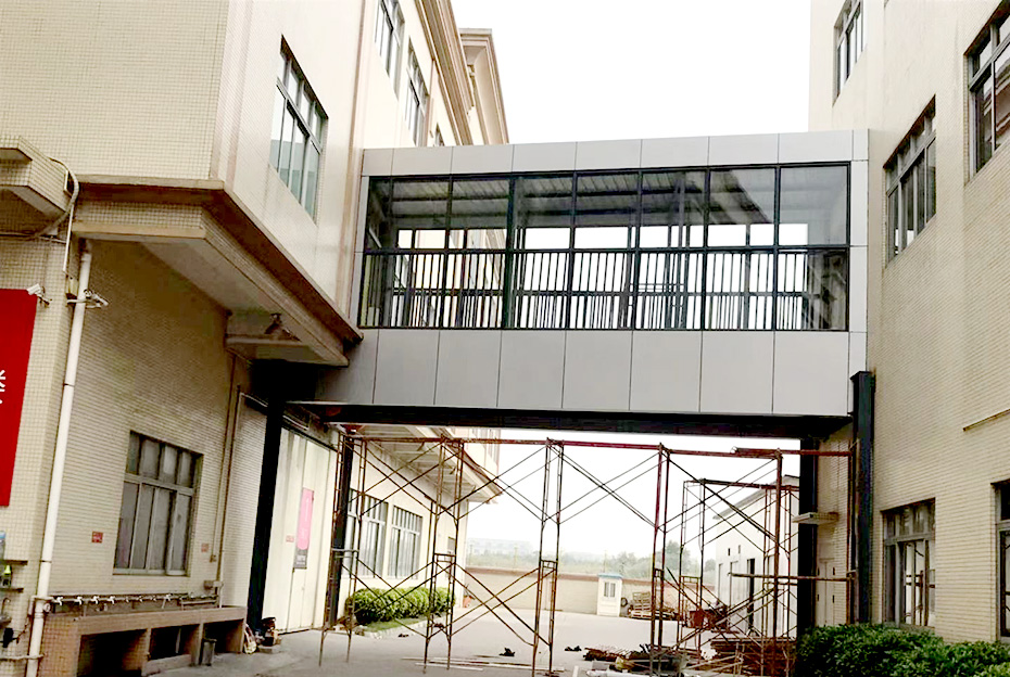 廣東鋼結構連廊工程案例